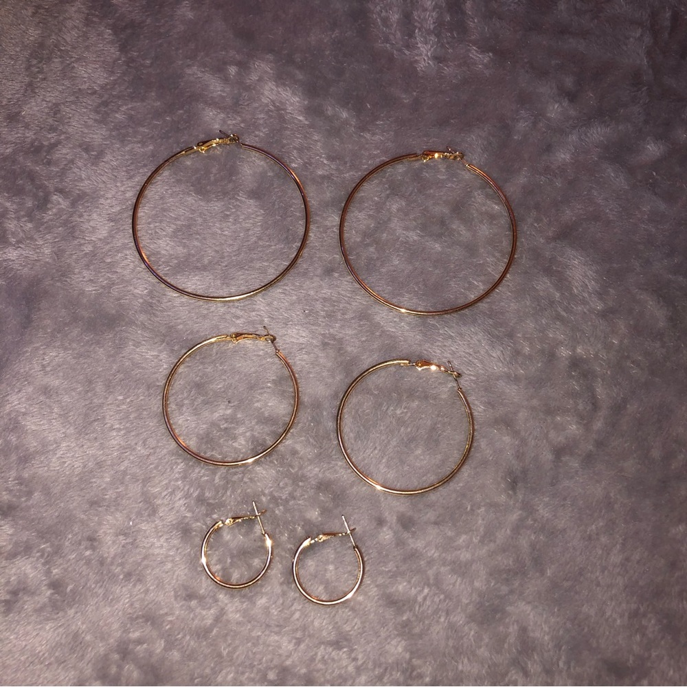 Hoop earrings - Picture 2 of 5